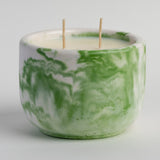 8 Oz Cement Vessel Refillable Candle