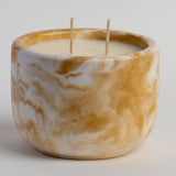 8 Oz Cement Vessel Refillable Candle